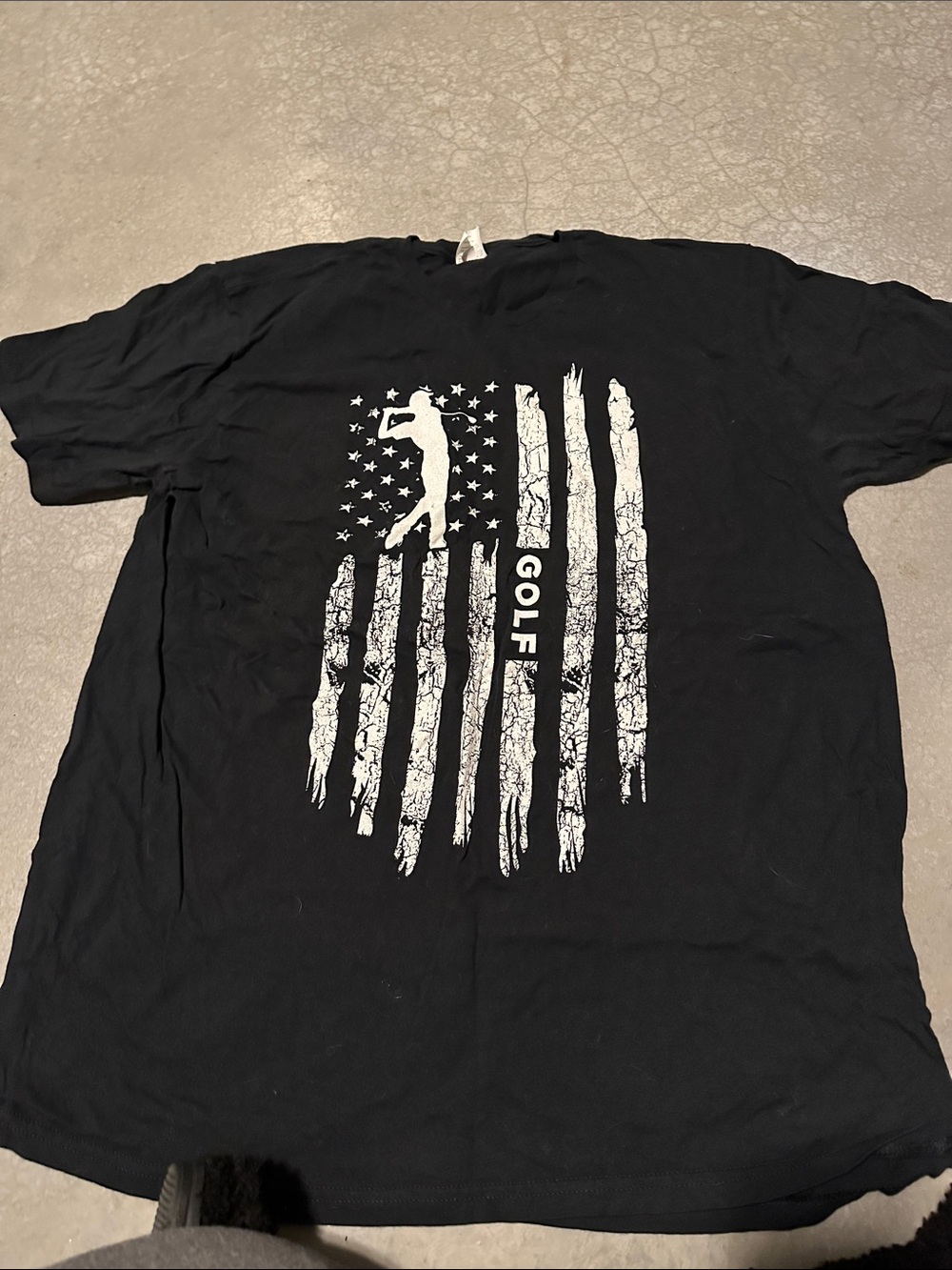 Black Golf Graphic Tee - Men